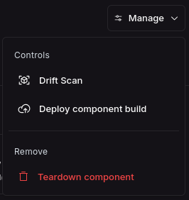 Component Drift Scanning