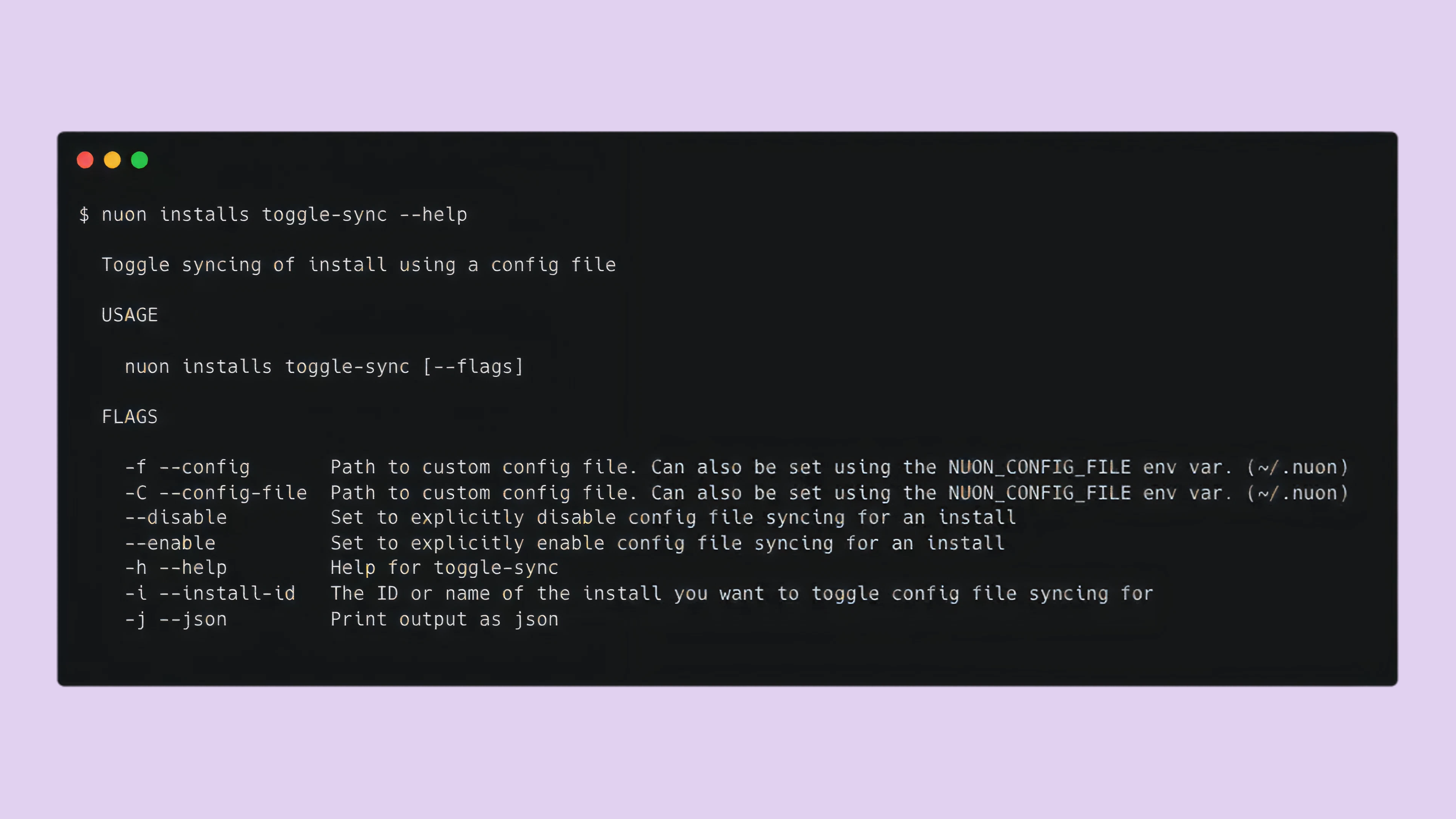 New CLI command installs toggle-sync