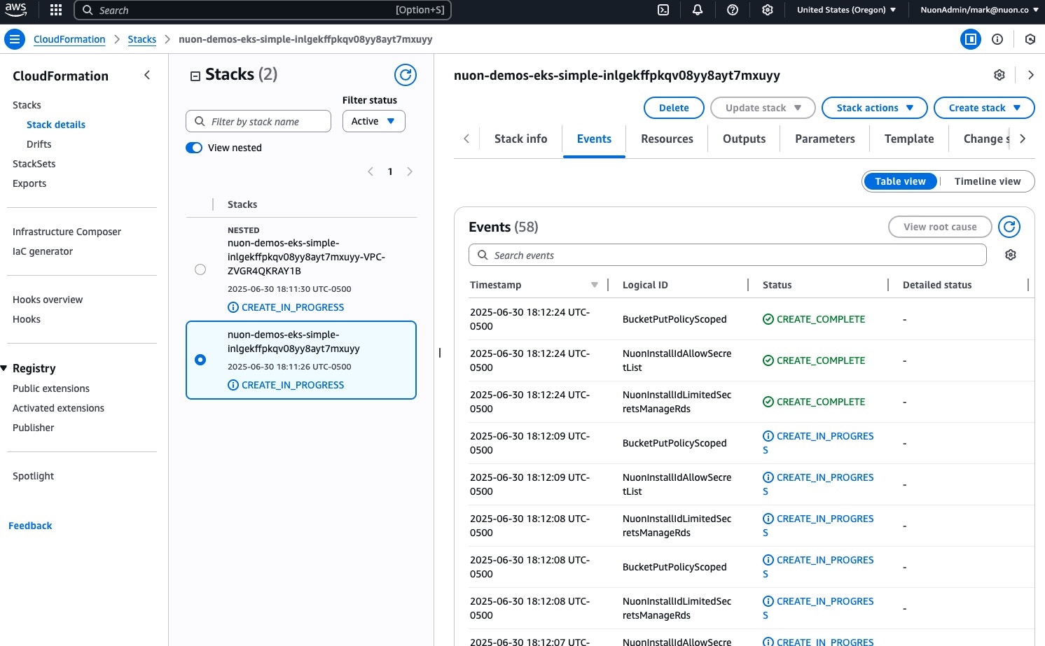 Stack Log