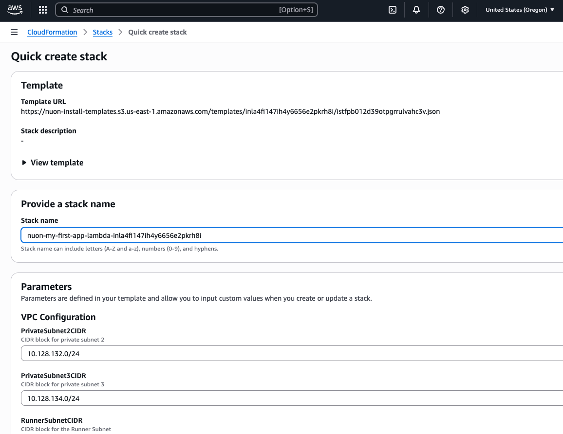 CloudFormation Stack