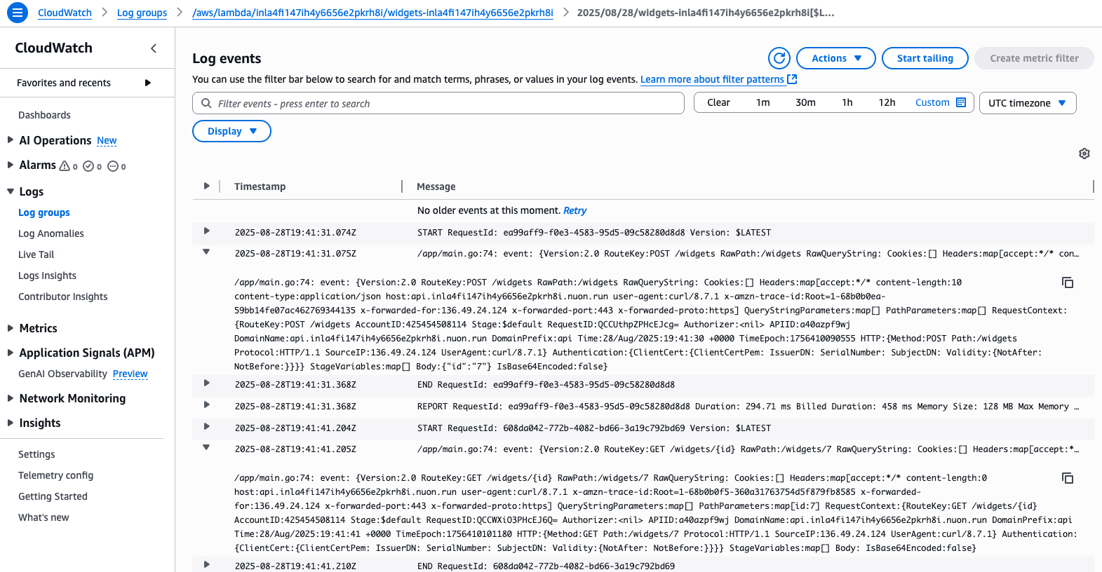 CloudWatch