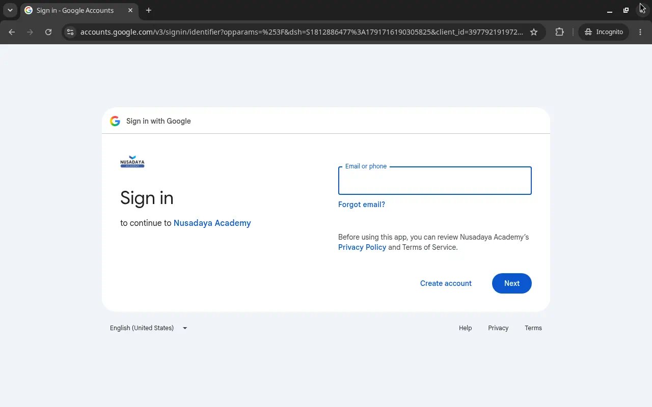 Google Signin