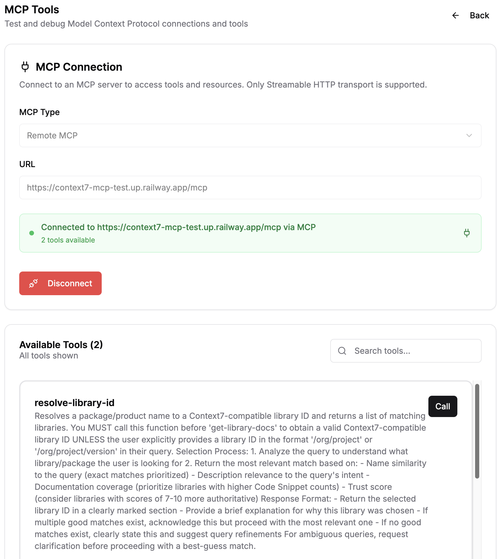 Cap Studio MCP test screenshot