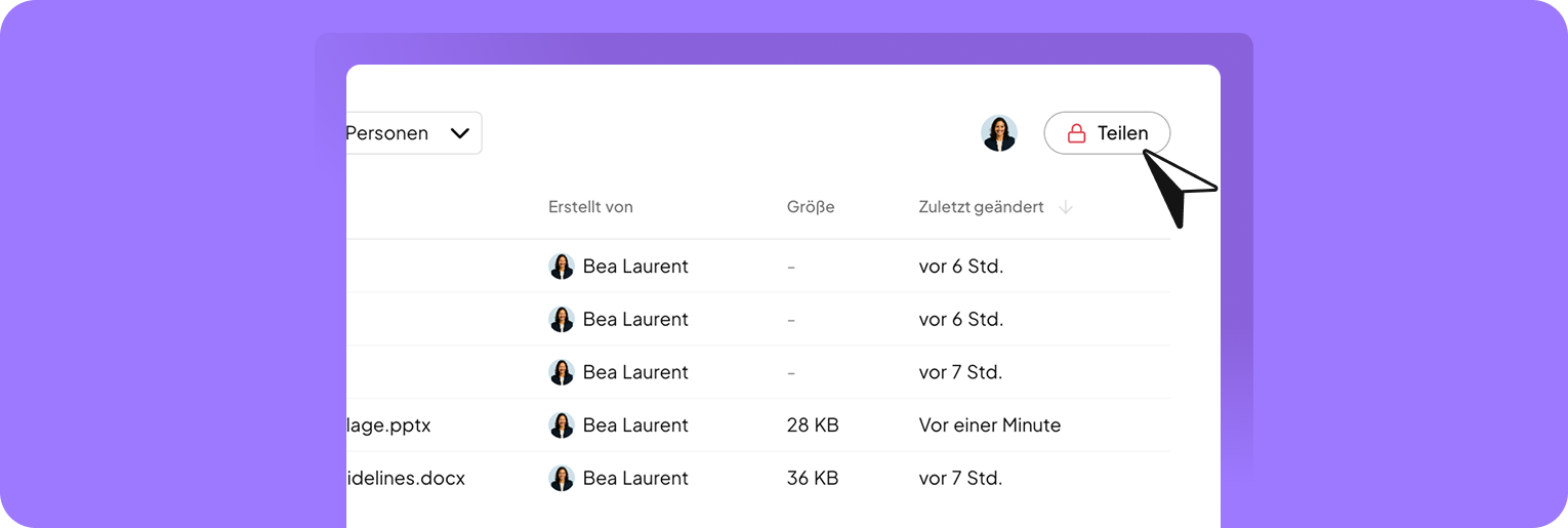 Wissensdatenbank Ordnerteilen