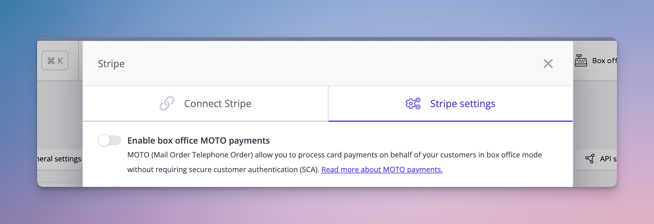 Card tabs now present as more navigational elements, rather than action buttons.