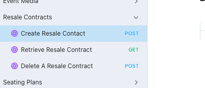 NEW Resale Contracts API