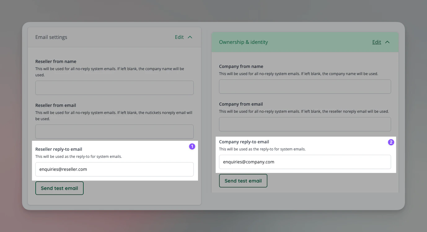 Optional Global Reply-To Overrides