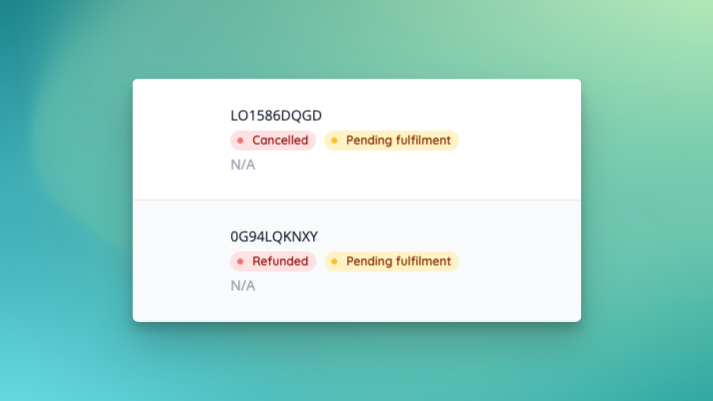 New 'Refunded' status is now used to distinguish between fully cancelled and fully refunded orders.