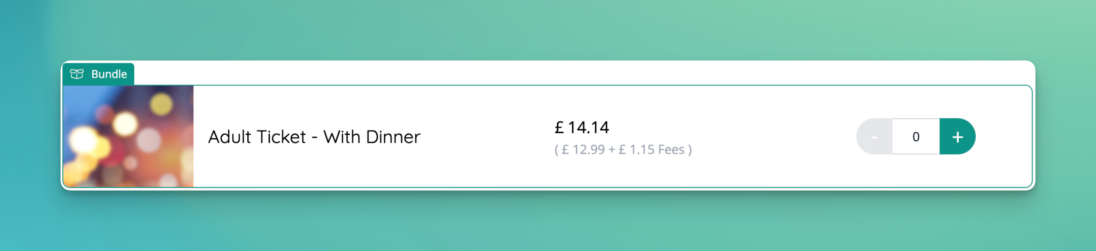 Shop shows bundle as single line item