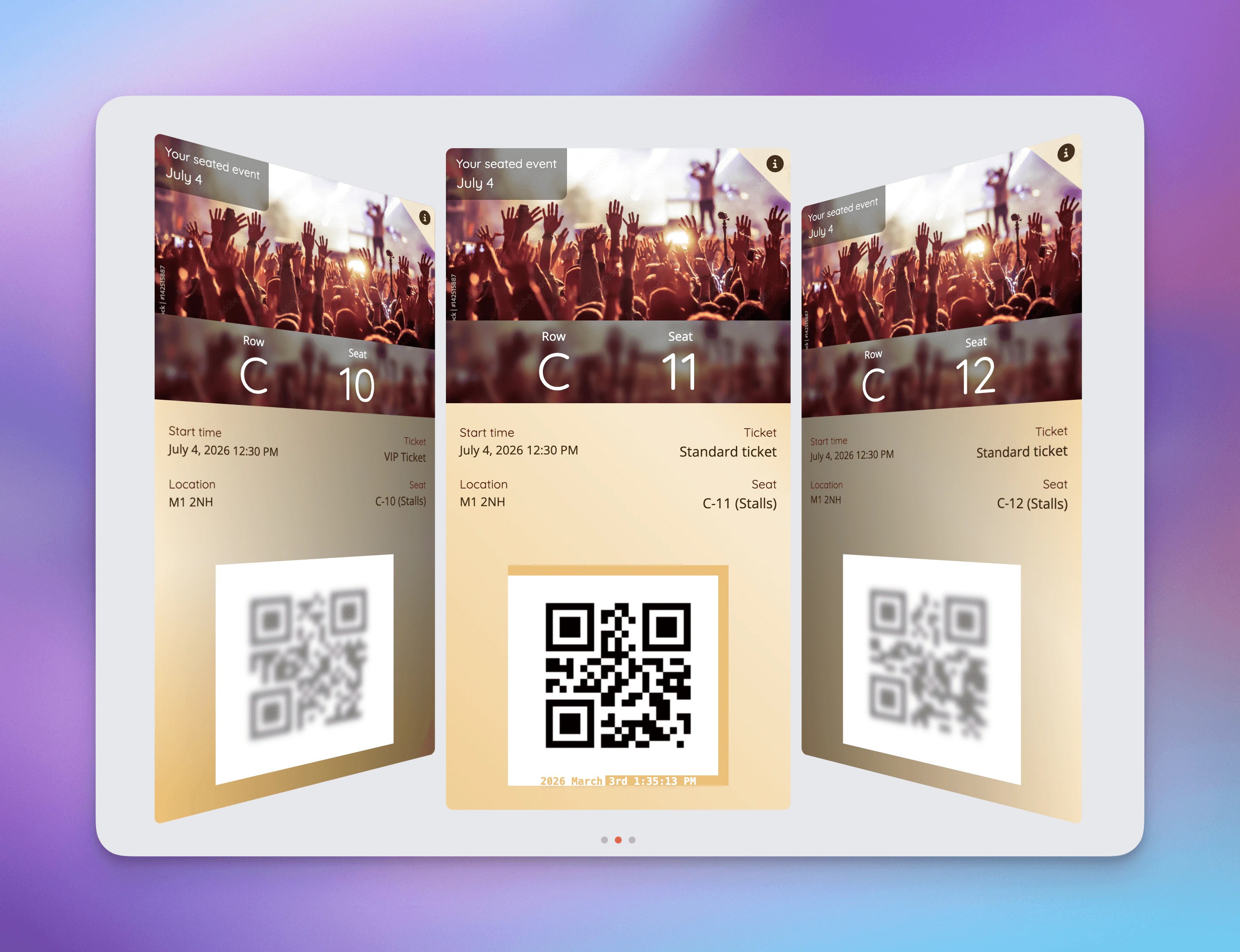 The download page will be changing into a digital pass page