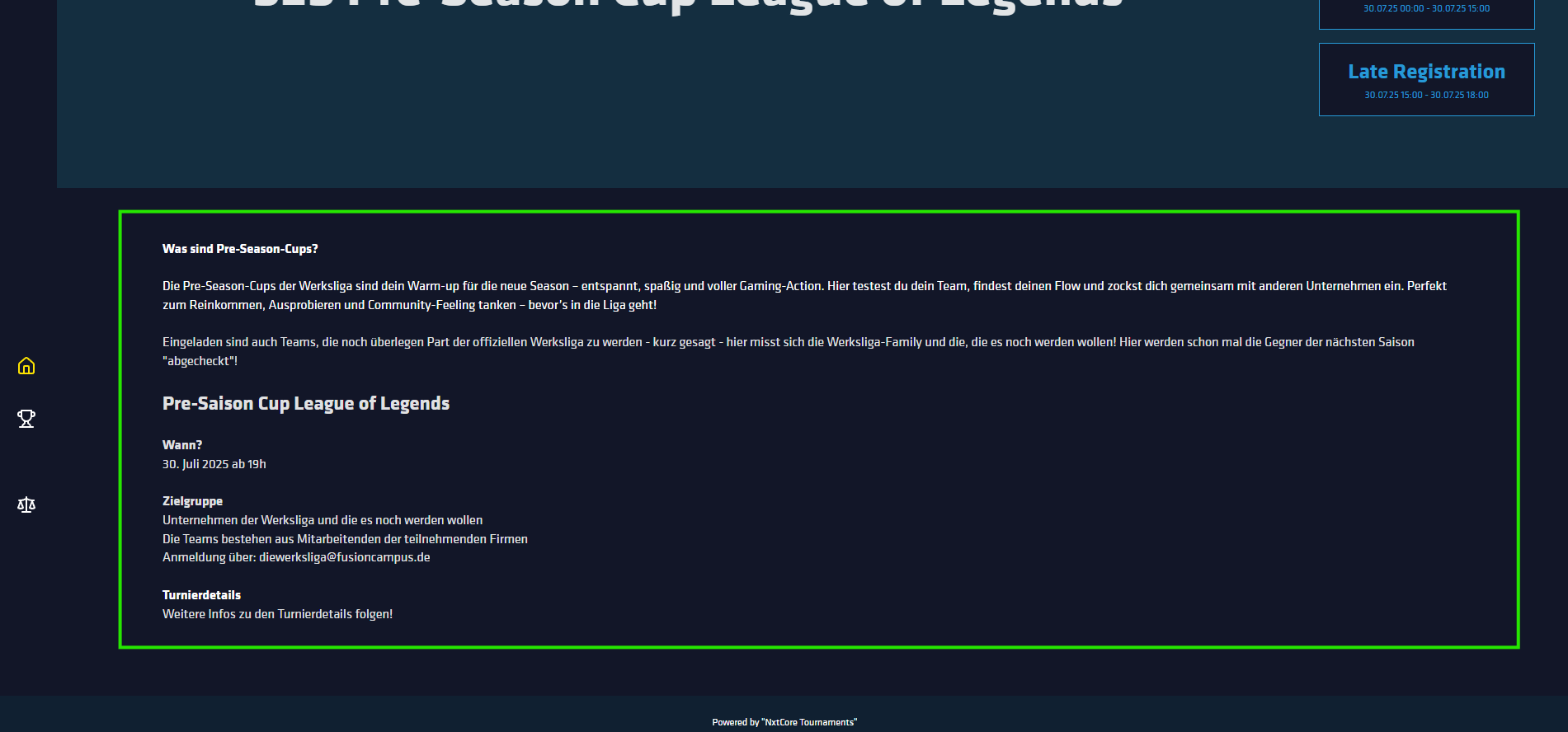 Turnierseitebeschreibung Pn Turnierseitebeschreibung Pn