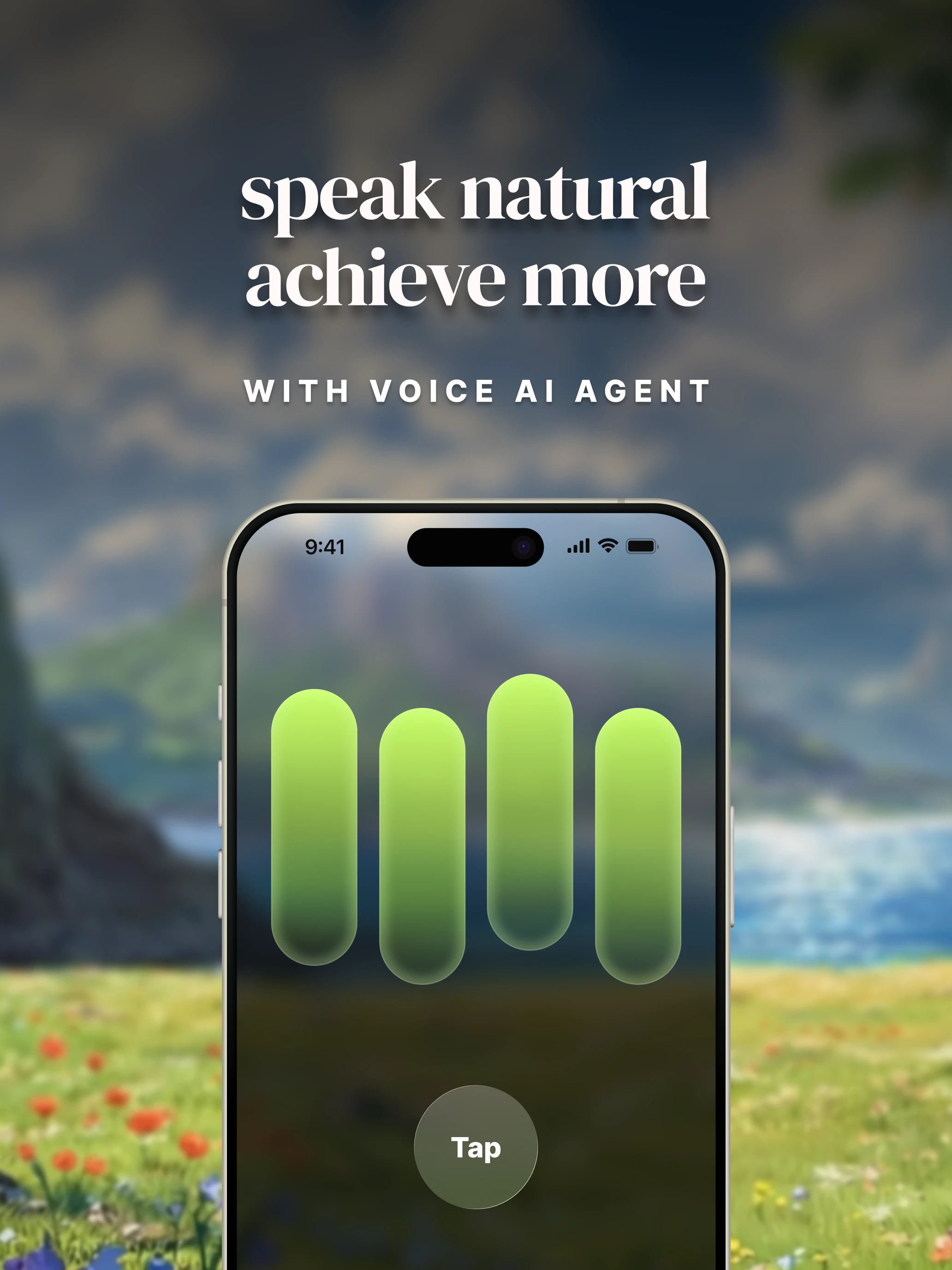Voice AI agent for reminders