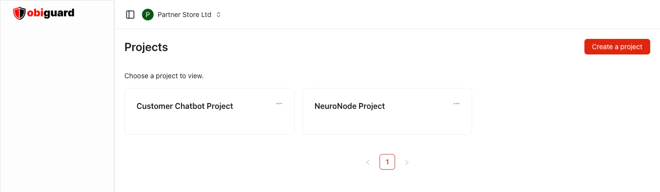 Create a project