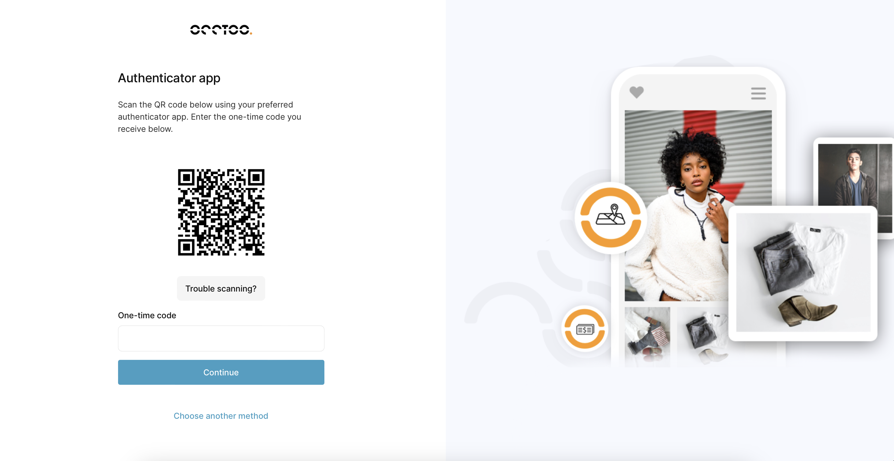 An image visualizing the QR code