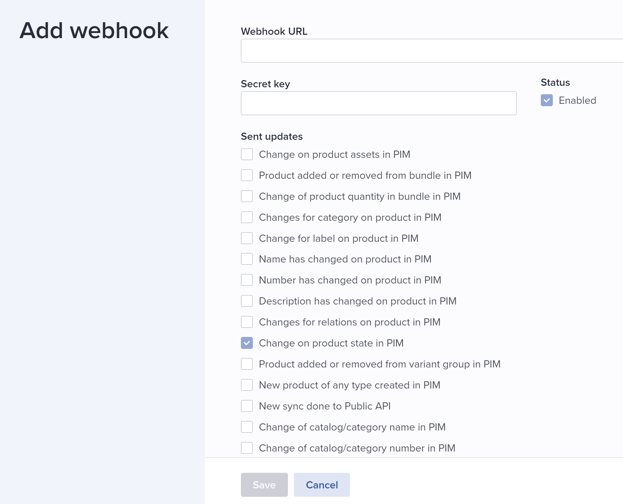 Bluestone delete webhook