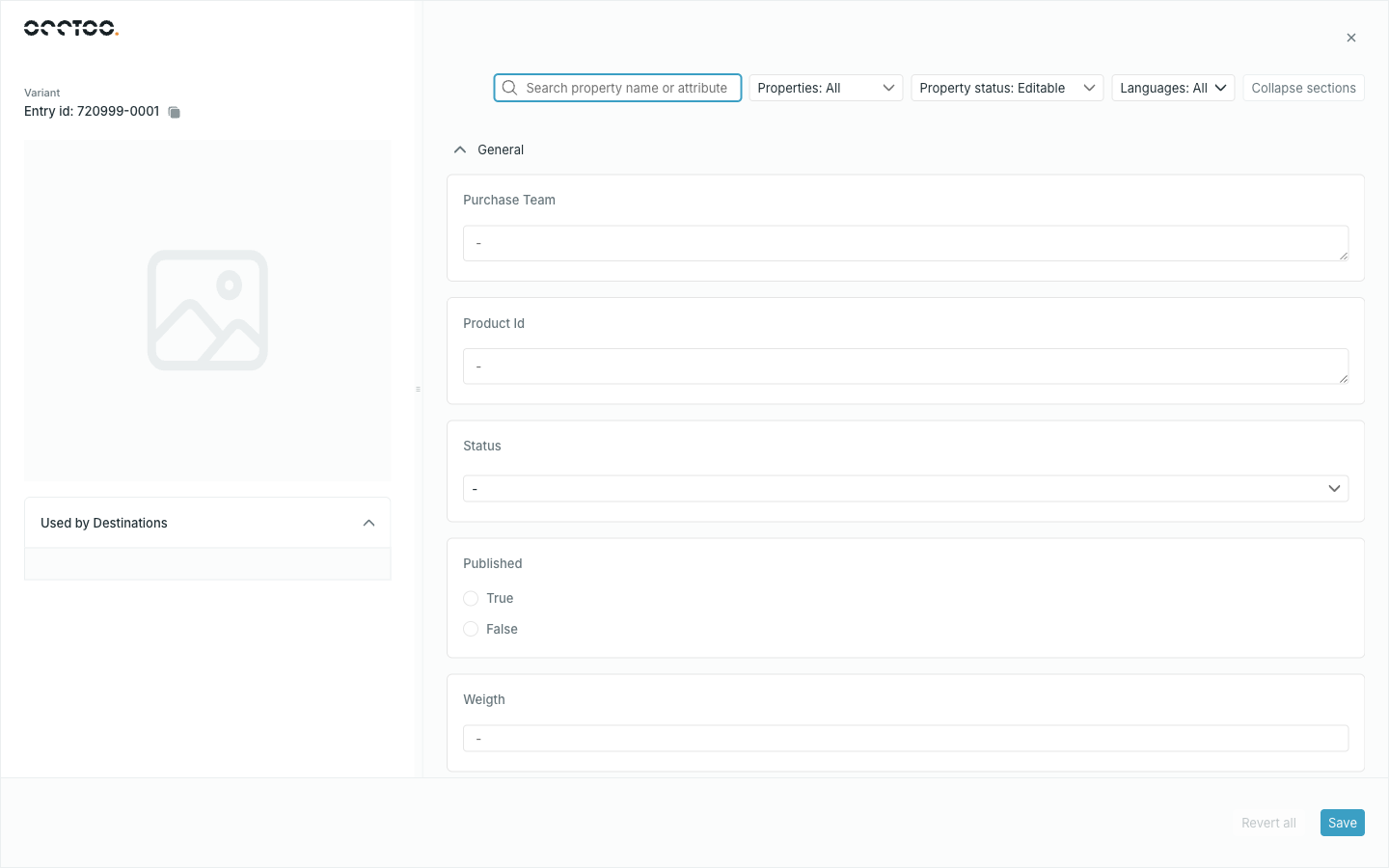 The new entry form