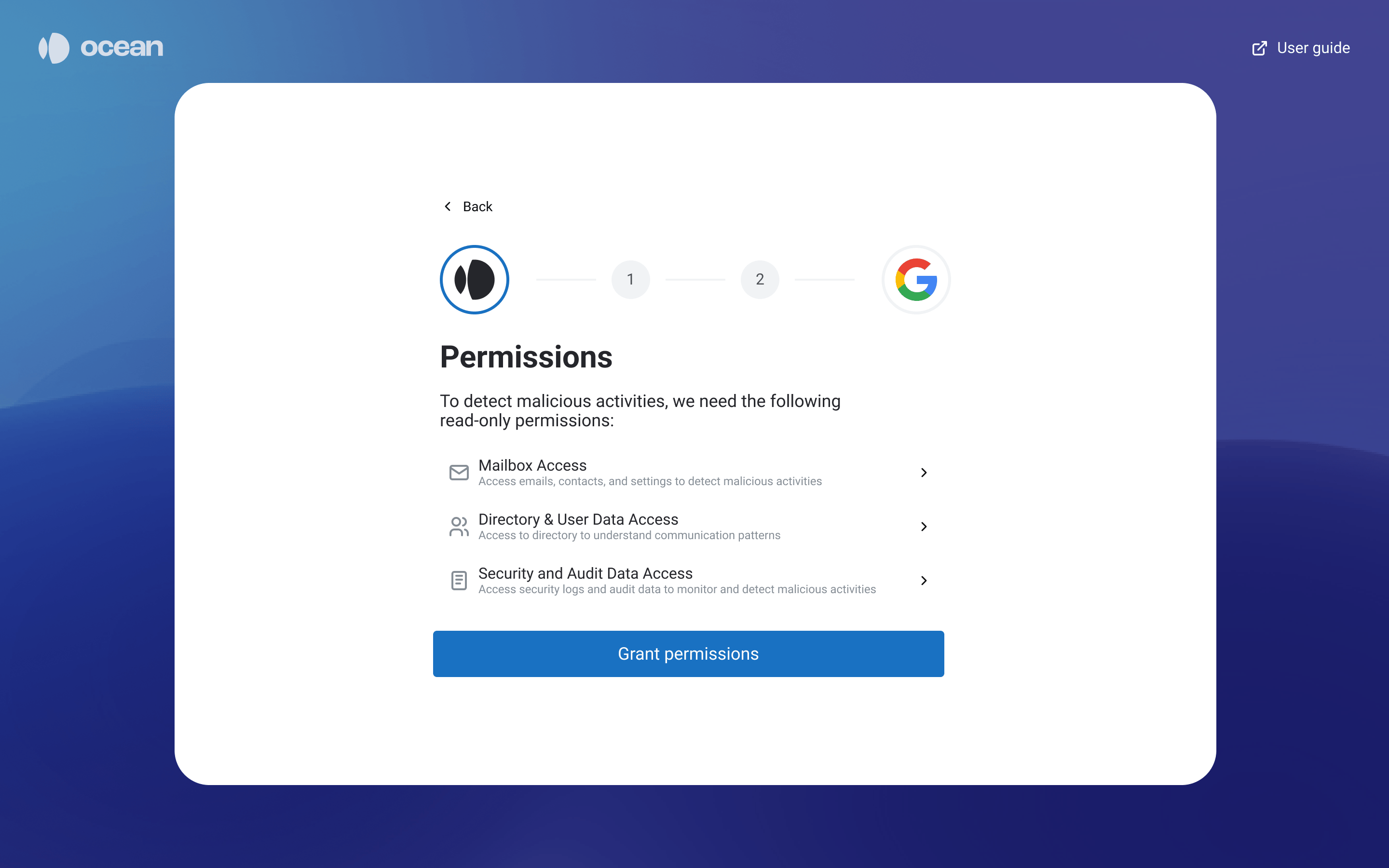 Review permissions