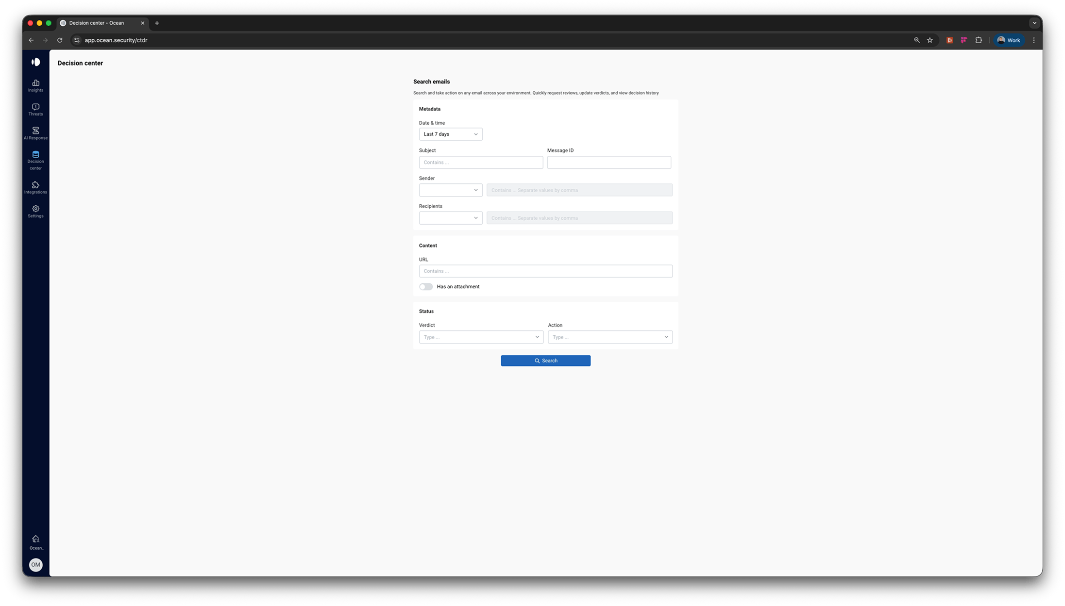 Decision Center