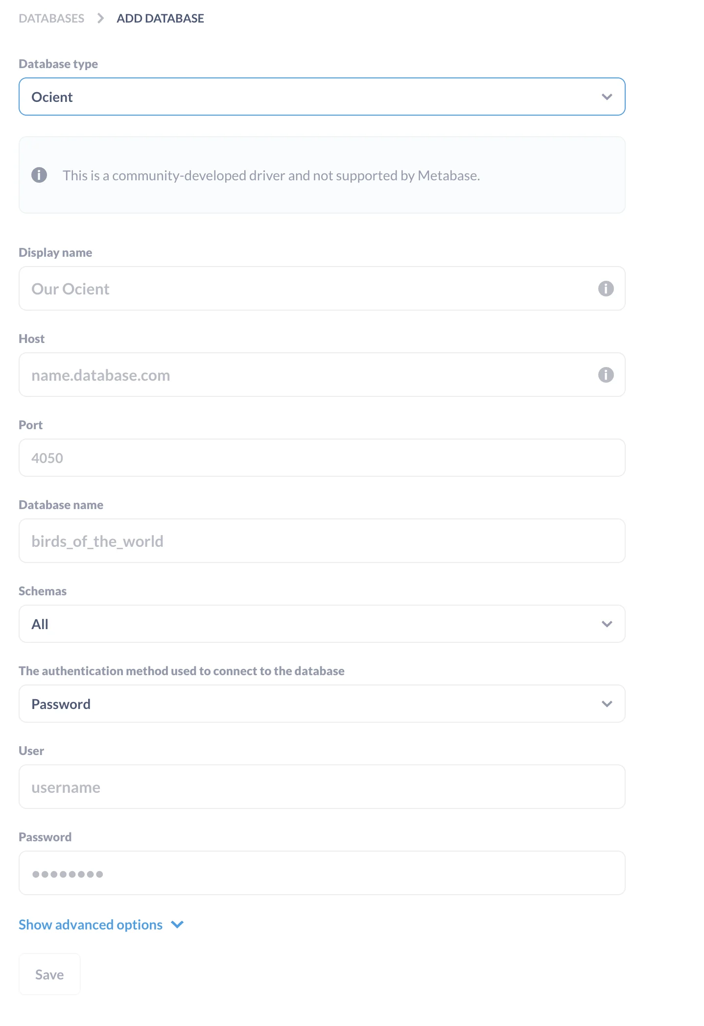 Add Database