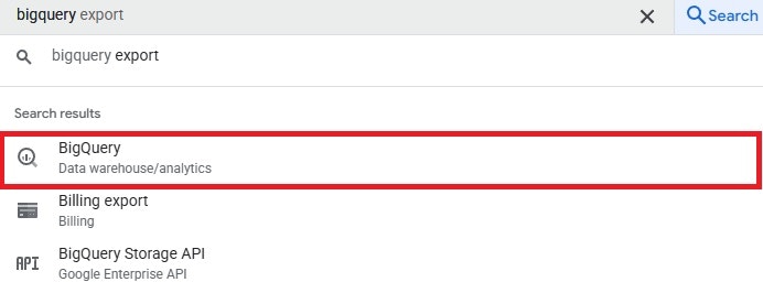 Open BigQuery Studio