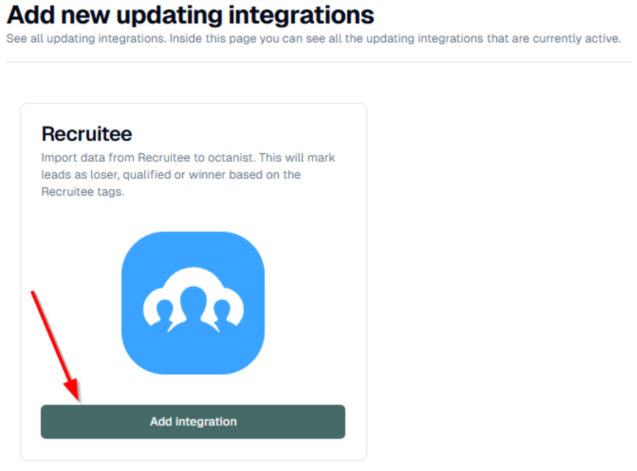 Recruitee Create Recruiteeintegration Pn