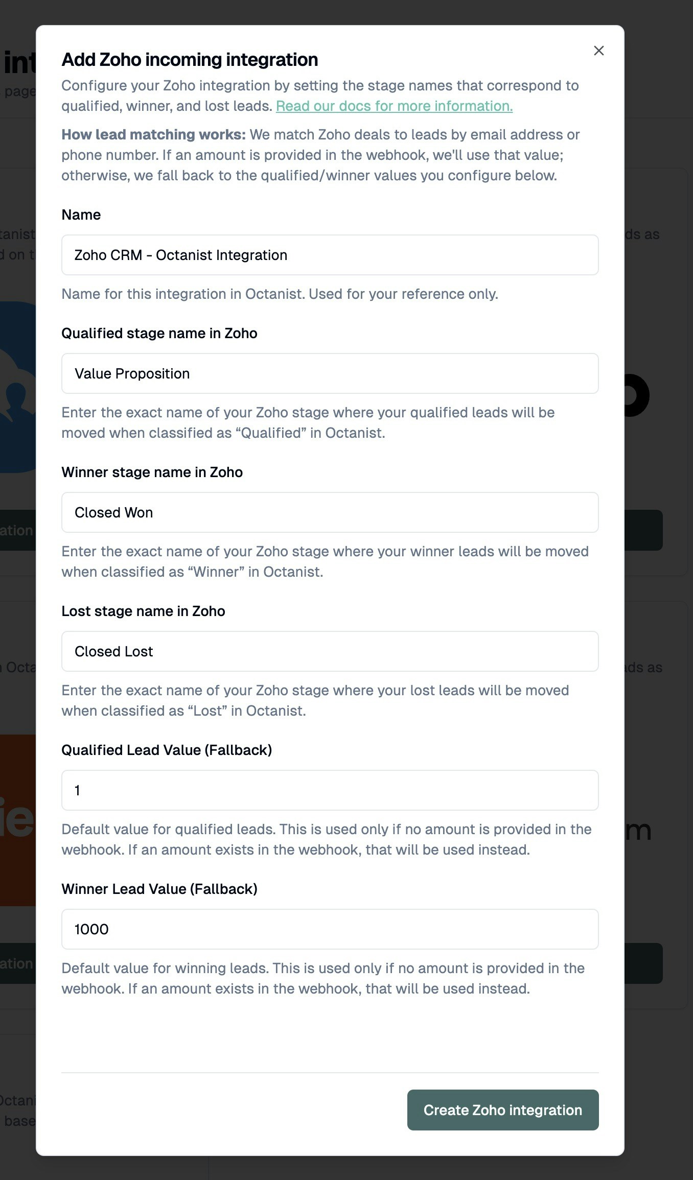 Zoho CRM Step 17 Zoho CRM Step 17