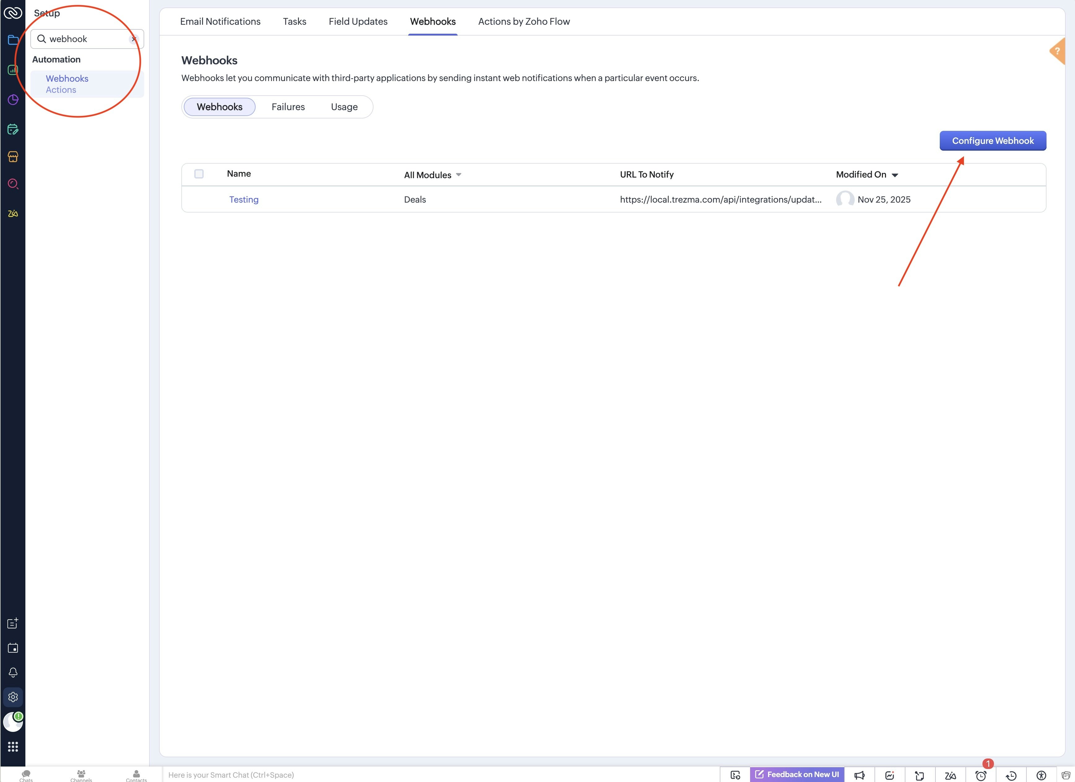 Zoho CRM Step 7 Zoho CRM Step 7