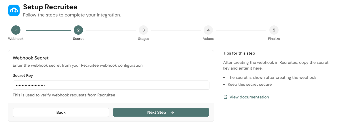 Recruitee Api Secret Recruitee Incoming Integration
