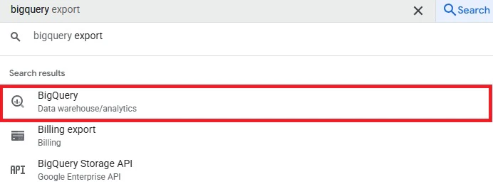 Open BigQuery Studio