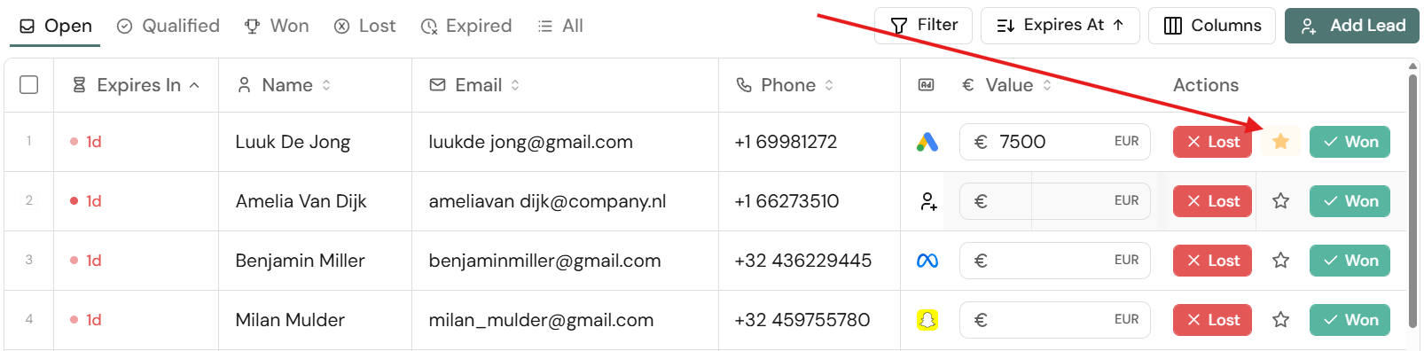 Octanist Lead Marked As Qualified