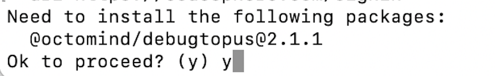 Install Debugtopus script