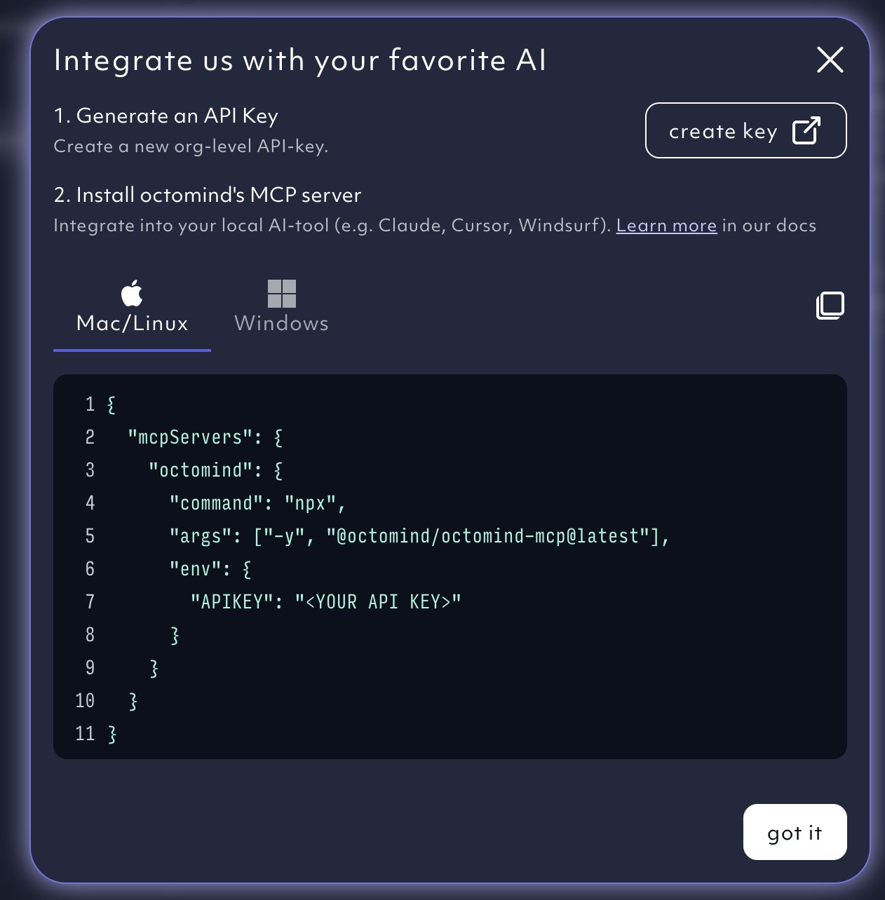mcp server integration