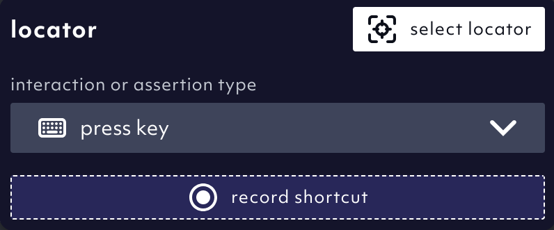 record an arbitrary key