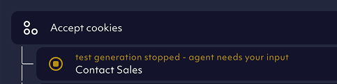 agent stopped working and needs your help, screenshot