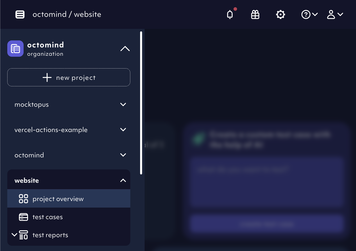 project list