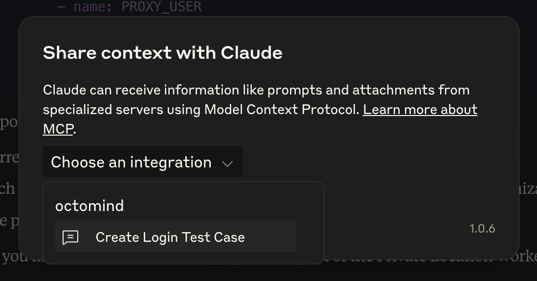 share context with Claude