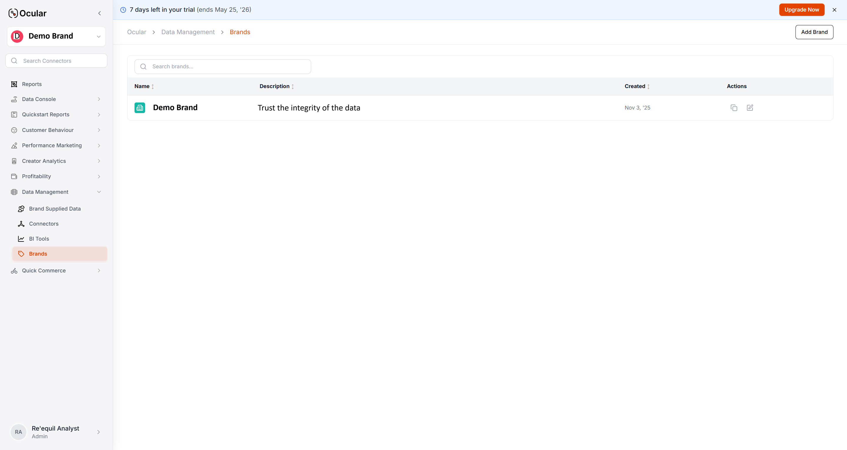 Settings Brands placeholder