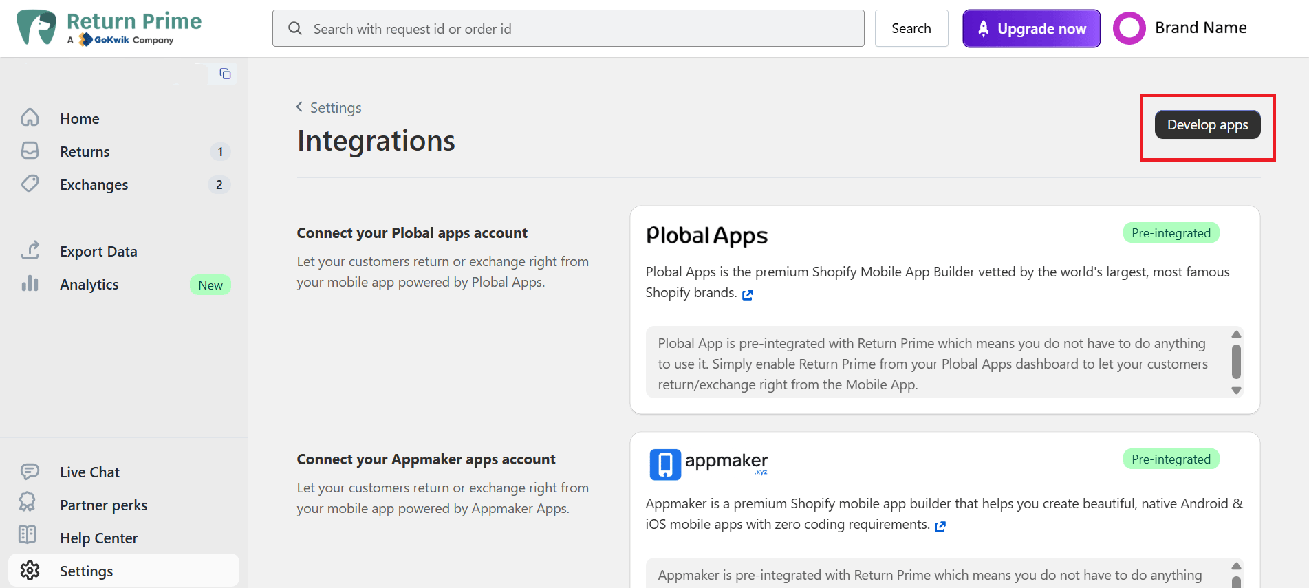 RP Developapps
