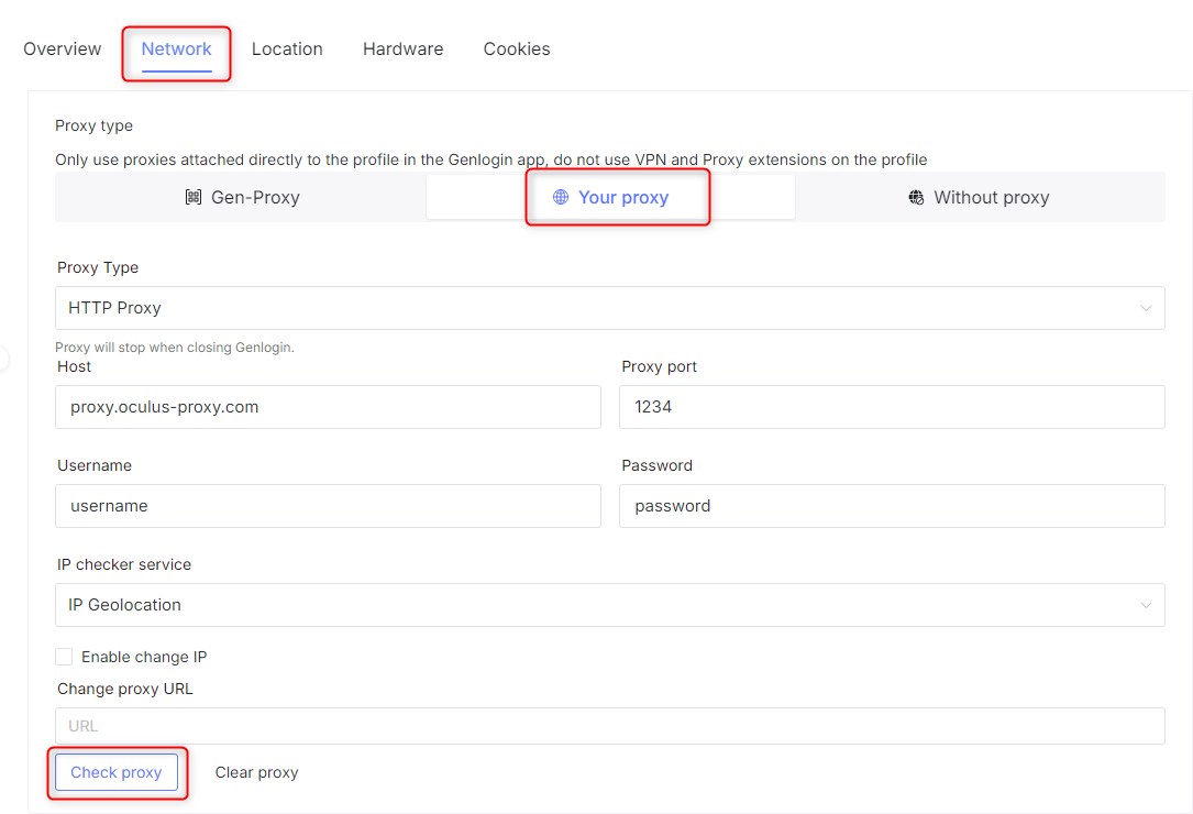 Genlogin Proxy Setup Guide | Oculus Proxies Docs