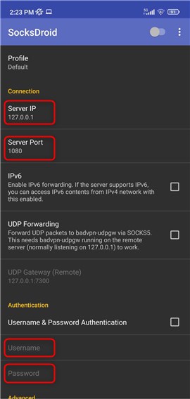 Socksdroid Proxy Setup Guide | Oculus Proxies Docs
