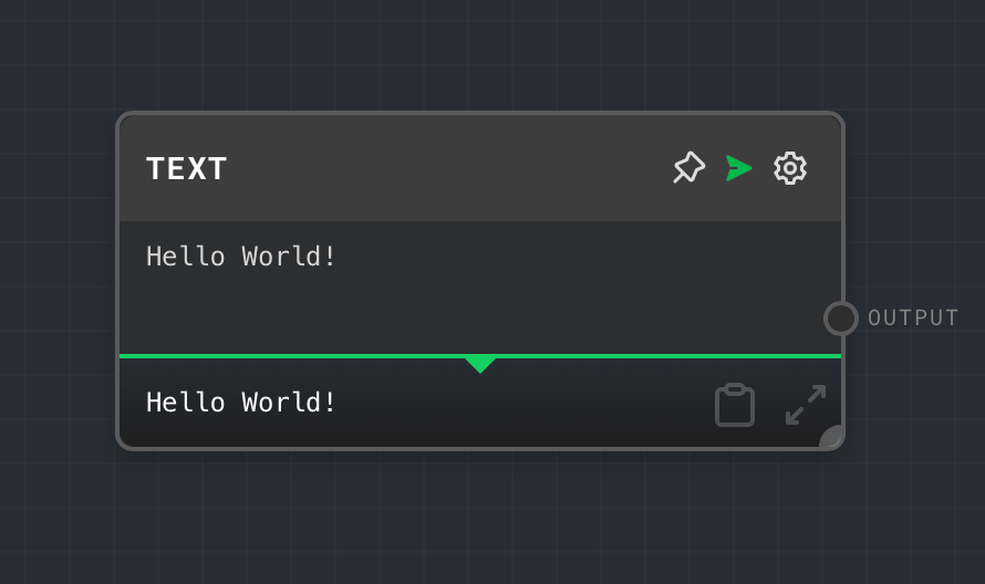 Text Block Example 1