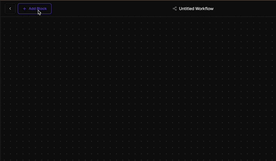 Adding a block (Dark Mode)
