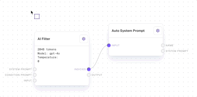 Moving a block (Light Mode)