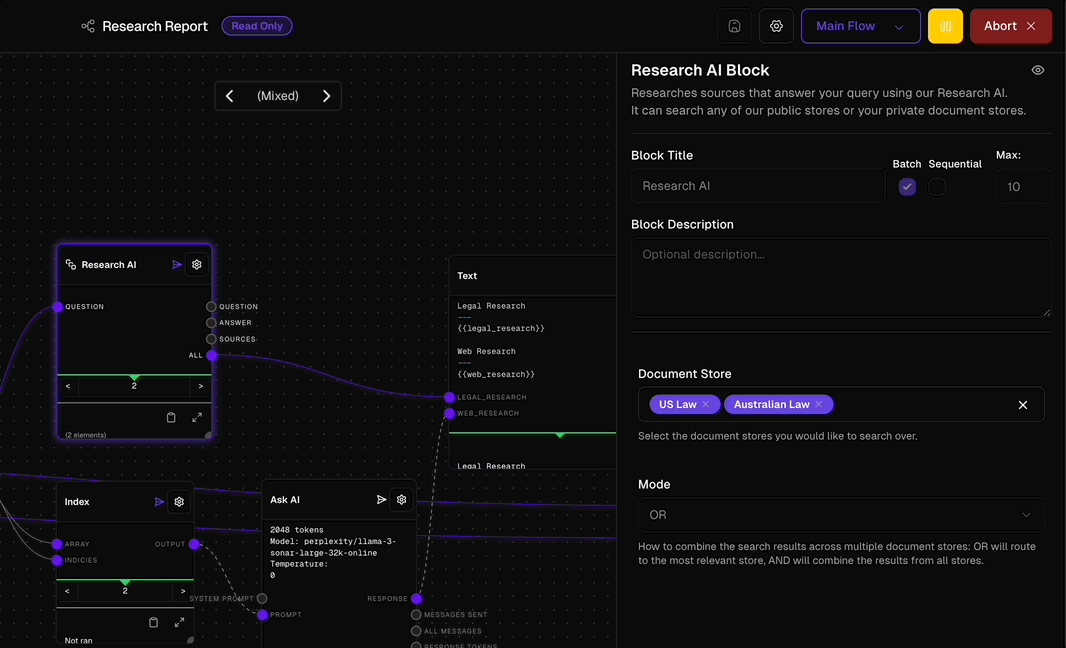 Workflow Batching (Dark Mode)