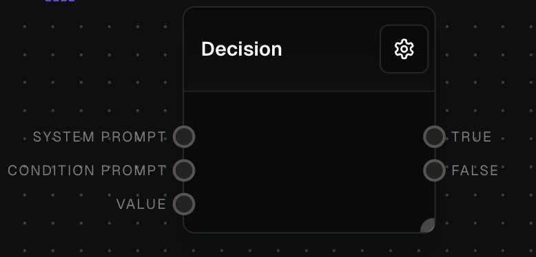 Decision Block Screenshot