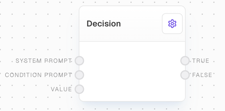 Decision Block Screenshot