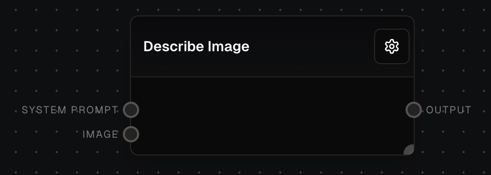 Describe Image Screenshot