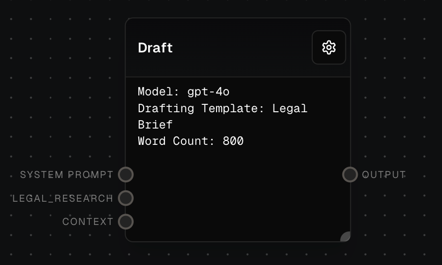 Multi-Modal Draft Block Screenshot