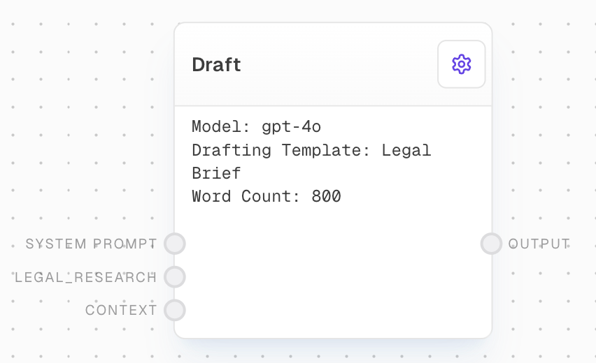 Multi-Modal Draft Block Screenshot
