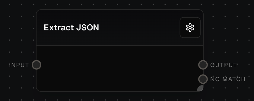 Extract JSON Block Screenshot